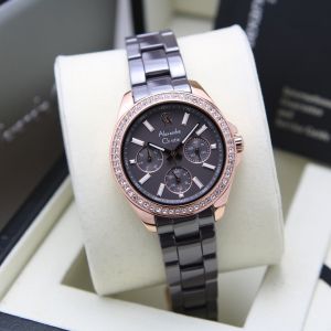 Jam Tangan Wanita Alexandre Christie AC 2A74 AC2A74 Original Garansi Resmi 1 tahun - Ceramic