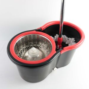 Spin mop ไม้พร้อมถัง ชุดถังปั่น ชุดไม้ม๊อบถูพื้น ม็อบถังปั่นสเเตนเลส เเกนพลาสติค ถังปั่นไม้ม็อบดันฝุ่น ไม้ถูพื้น  ไม้ม๊อบถูพื้น ม็อบ