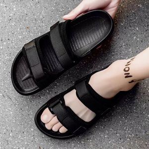 Sandal Pria Casual Sendal Slop Dewasa Selop Cowok Kekinian Casual Distro Terbaru Pria Gunung - VOXT 07