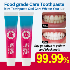 Baking Soda Enzyme Toothpaste Breath Freshening Toothpaste Gentle Cleaning Toothpaste 美白护龈牙膏