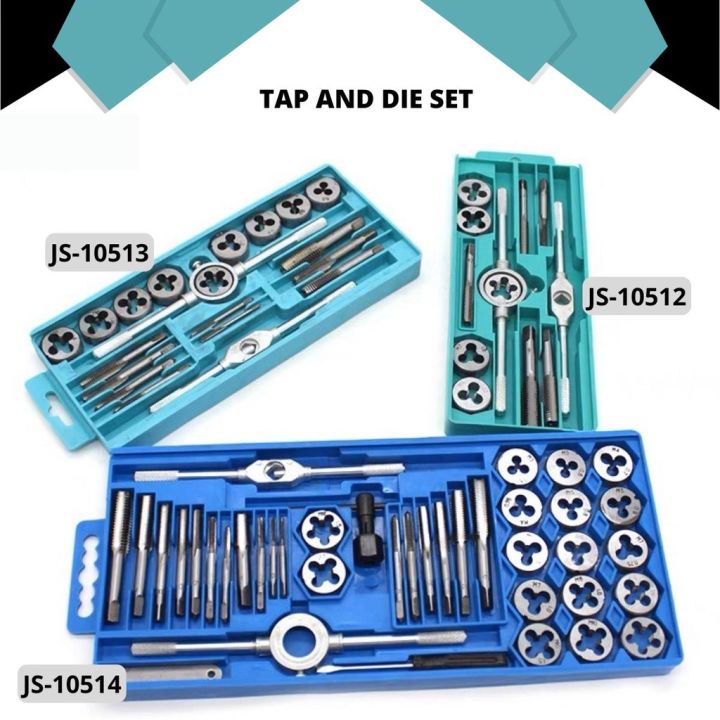 JISHUO [COD] TOOLBOX ALAT SNAI DAN TAP ULIR BAUT SENAI DIE SENEI ...