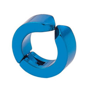 shiqinbaihuo Người Đàn Ông Titan Thép Tai Clip Mà Không Xỏ Earsbuckle Phụ Nữ Bông Tai Đồ Trang Sức