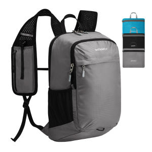 Waterfly Packable Trọng Lượng Nhẹ Ba lô nhỏ 15L Có Thể Gập Lại Mini Túi leo núi Ultralight Nhỏ Gọn Ba lô đi ngày Cho ngoài trời cho Nam Nữ Du Lịch đi bộ cắm trại