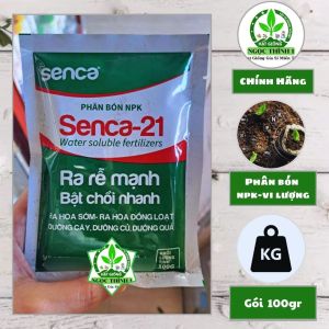 (Gói 100gr) Phân Bón Rễ NPK SENCA-21 - Ra rễ mạnh bật chồi nhanh