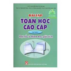 Sách - Bài Tập Toán Học Cao Cấp Tập Một - Đại Số Và Hình Học Giải Tích (DN)