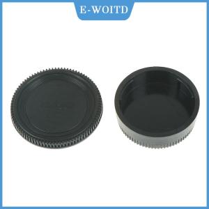 【E-WOITD】 ฝาครอบเลนส์ด้านหลังสำหรับ Nikon F D7100 D5200 D5300 D3200 D3300 DX