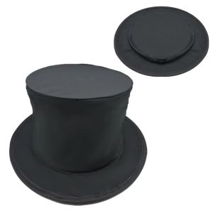 QUINT Anything Appears Folding Magic Hat Collapsible Magic Props Hat Magic Tricks Professional Close Up Magician Hat Props Stage Accessories