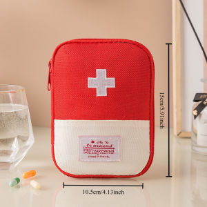 Portable Medicine Bag First Aid Kit Medical Emergency Kits Outdoor Medicine Pill Storage Bag Travel Camp First Aid Medical Bag