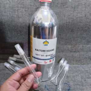 Bibit Parfum KASTURI KIJANG Minyak wangi ISI 10 ML repack botol kaca sprai 10 ml / LBM KASTURI KIJANG 10ML BIBIT / Bibit parfum