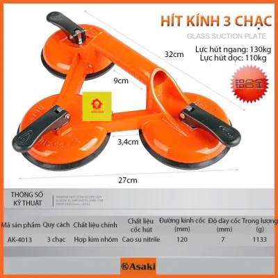 Tay hít kính hít gạch cầm tay đa năng dụng cụ hút kính hút gạch đơn đôi 3 chạc hít kính chân khônghút kính gạchhút kínhhút gạch cầm taynâng gạchdụng cụ hít kínhdụng cụ giữ kính