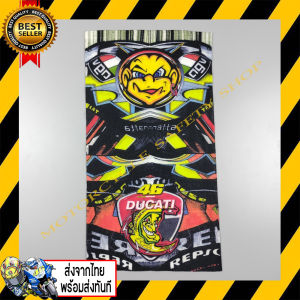ผ้าบัฟ ผ้าโพกหัว ผ้าพันคอ ผ้าโพกศีรษะ ป้องกันฝุ่น ป้องกันรังสียูวี Ducati *ส่งทั่วไทย ถึงปลายทางแน่นอนภายใน1-3วันค่ะ