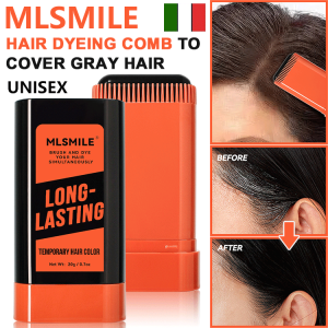 Portable Hair Color Comb Covering Gray Hair Disposable Hair Color Beauty Comb Stick