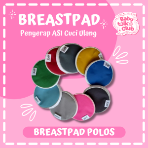 Breast Pad Ztwo Penyerap ASI Kain Cuci ulang BreastPad Ibu Menyusui