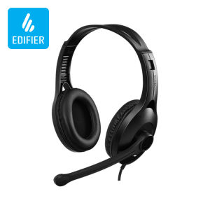 Edifier K800 USB Headphones - USB Connector | 120 Degree Mic | 40mm Neodymium Driver | Lightweight Design