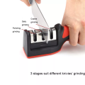 Alat Asahan Pisau & Gunting 3 Step Pengasah Pisau Dapur Multifungsi Knife Sharpener 3 Slot pengasah pisau dapur multifungsi. 
