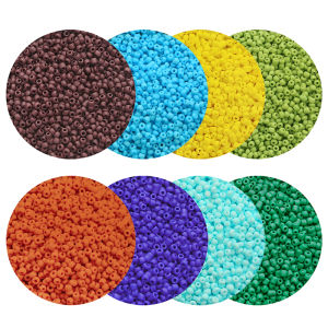 700ชิ้น/ถุงขนาด3Mm สีทึบ Frosted ลูกปัดแก้วสําหรับ Needdlework DIY เครื่องประดับทําสร้อยคอมือผลการค้นหา