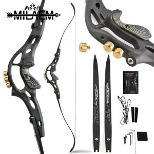 B1 62inch ILF Recurve Bow 30-60lbs American Bow Metal Riser Shooting