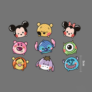 Miếng dán phản quang xe máy hoạt hình/trang trí xe điện/miếng dán trang trí chống trầy xước thân xe/miếng dán cảnh báo