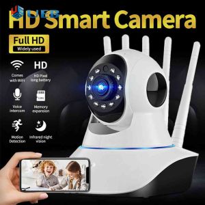 Camera Giám Sát WiFi 720P 1MP Camera Giám Sát Thú Cưng Trẻ Em HD 360 Giọng Nói Hai Chiều Camera An Ninh Quan Sát Ban Đêm Hồng Ngoại Phát Hiện Chuyển Động Kèm Thẻ Nhớ