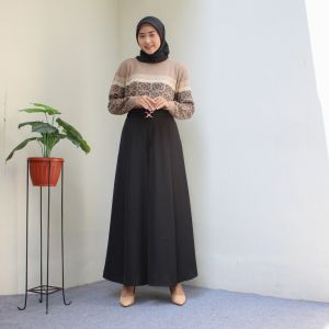 Dostifashion Syifa Kulot | Celana Kulot Rok Wanita Kekinian | Celana Kulot Bahan Premium