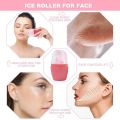 Ice Facial Massager dan Ice Facial Roller Wajah untuk Kulit Lebih Kencang dan Kencang: Alat Pemijat Wajah 3D Mengencangkan Kulit Wajah Es Face Lift Mengurangi Jerawat Mengecilkan Pori-pori Pijat Ice Roller Face Masker es batu. 