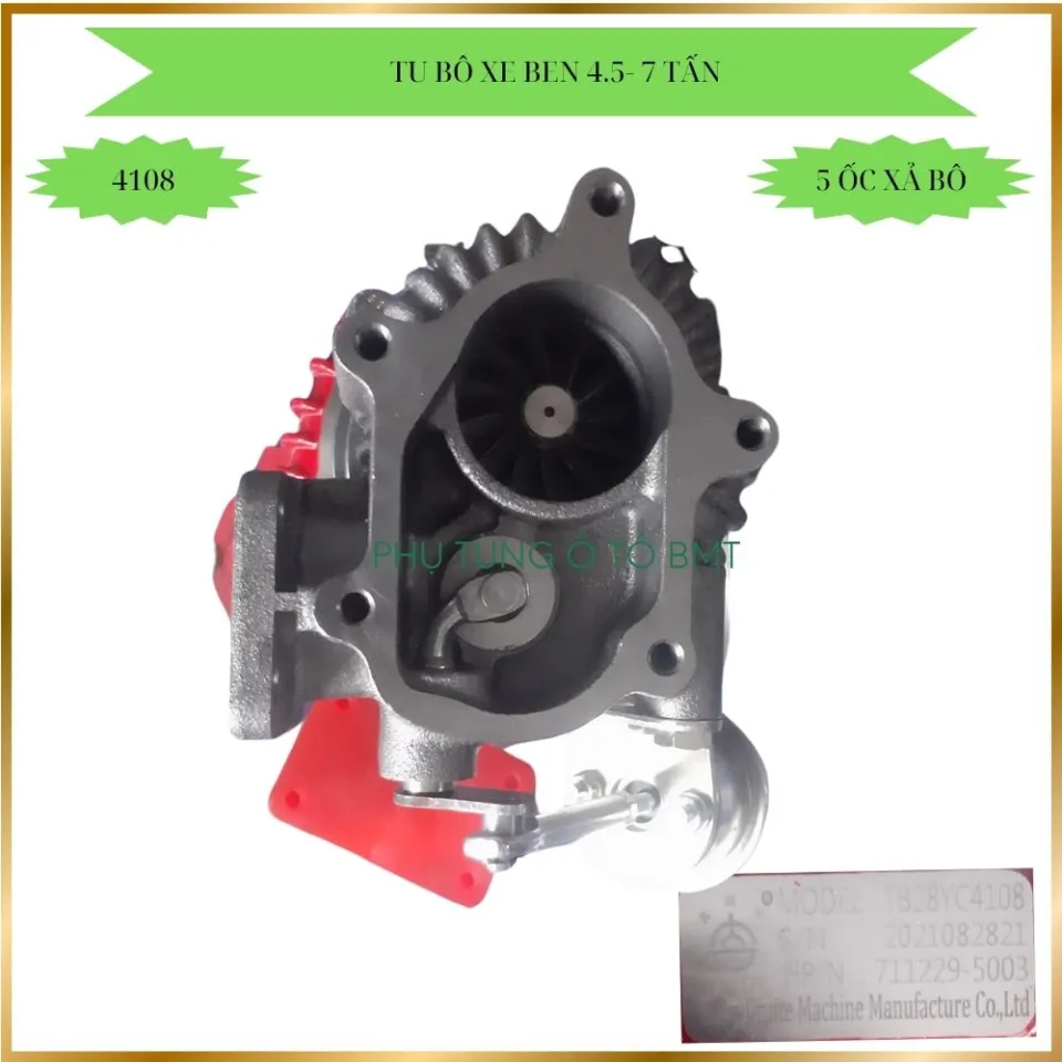 Turbo tăng áp Tu bô xe Thaco Foton Forland Chiến thắng Hoa
