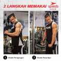Pull down Katrol Pulldown Catrol Tricep Rope Alat Fitness kabel Gym DIY cable Machine. 