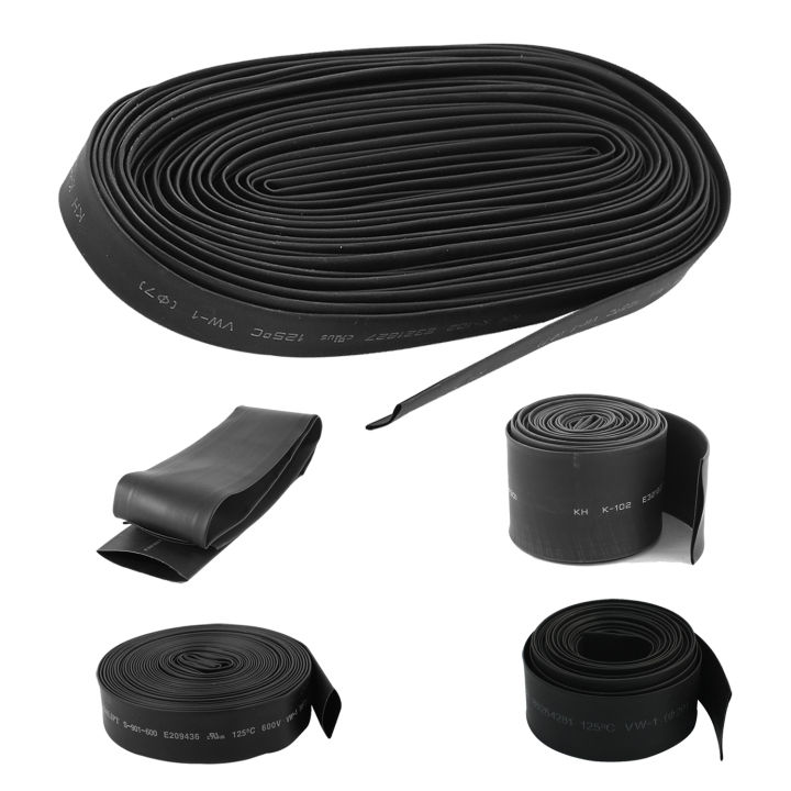 4m Polyolefin Heat Shrinkable Tube Sleeving 2:1 Shrink Ratio Dia 30mm ...