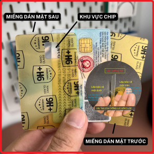 [Combo 100 cặp] Tấm dán Căn cước công dân bằng lái xe chống trầy xướcmiếng dán cường lực nano dẻo 9h+