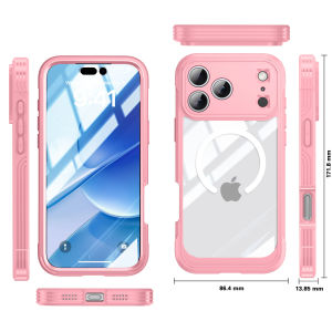 Durable non-slip drop-resistant wireless magnetic charging phone case suitable for iPhone 17 Pro Max / 17 Air / 17 Pro / 17