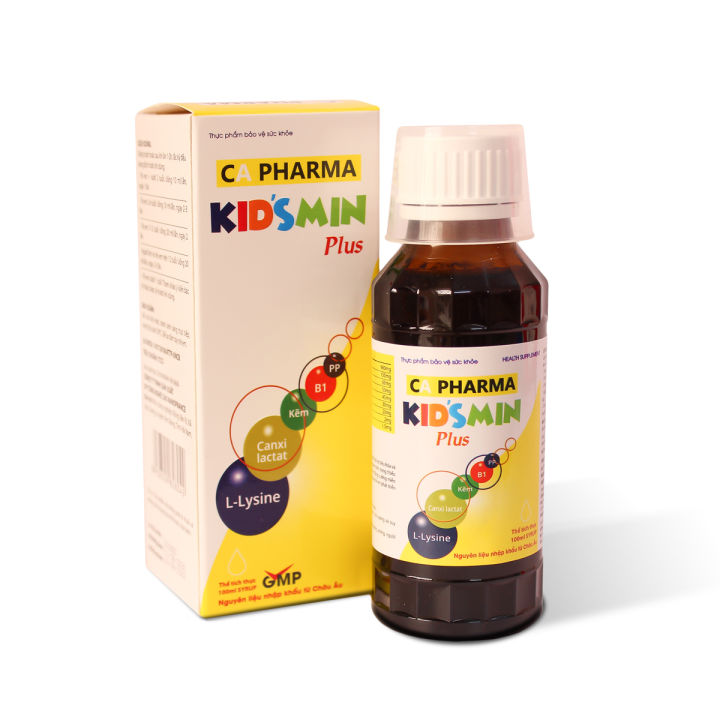 KIDSMIN PLUS TĂNG CƯỜNG HỆ MIỄN DỊCH
