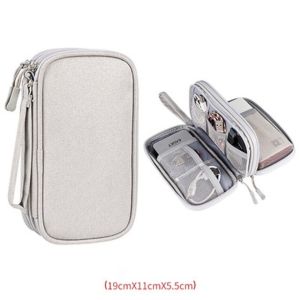 BEAT PowerBank Earphone Pouch Bag Case Tas Travel Organizer Gadget & Aksesoris Bag Organizer