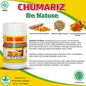 CHUMARIZ DENATURE Obat Herbal Penggemuk atau Menabah Nafsu Makan + Berat Badan - DE NATURE OFFICIAL INDONESIA
