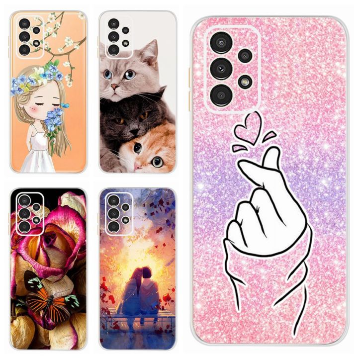 Silicone Case For Samsung Galaxy A13 Case SM A135F Soft Slim Cute