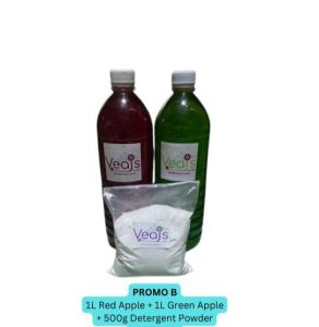 Veajs Promo Bundle (Dishwashing and Detergent Powder)