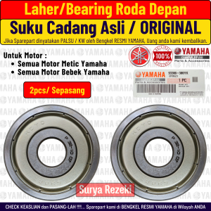 Laher Bearing Lahar Klahar 6300 Roda Depan Mio Sporty J M3 S Z Xride Smile Soul Fino Karbu Original