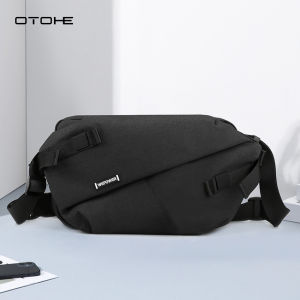 OTOHE กระเป๋ากระเป๋าสะพายข้างกระเป๋าคาดหน้าอกสำหรับผู้ชายกระเป๋ากีฬาสะพายไหล่กระเป๋าหิ้วกระเป๋าสะพายไหล่ความจุมากกระเป๋าผู้ชายกระเป๋าผู้หญิงกระเป๋าสไตล์มหาลัยสีตัดกันสำหรับผู้หญิงนักเรียนผู้ชาย