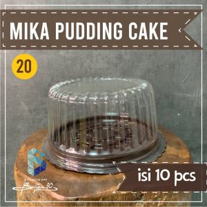 GRATIS BUBBLE WRAP - Mika Bolu Bulat CT 20 isi 10 - Mika Tumpeng - Mika Kue Tart - Mika puding Cake- Mika Brownies Coklat
