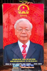 Tranh treo tường bác Nguyễn Phú Trọng TTB13
