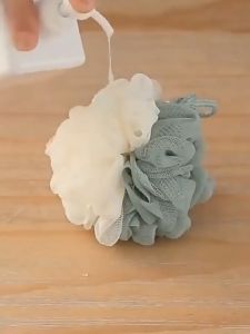 Bath Loofah Shower Sponge Large Soft Mesh Ball Rich Foam Gentle Exfoliating Hanging Luffa
