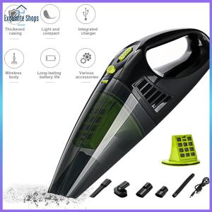 Handheld Vacuum Cordless Rechargeable Car Vacuum 4500PA Hand Held Vacuum for Car