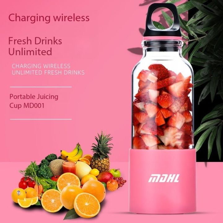 New Portable Blender Electric Juicer Cup Vegetables Fruit Juice