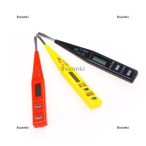 [COD] Bsuimki ปากกาทดสอบเซ็นเซอร์แจ้งเตือนไฟฟ้า LCD ac dc แบบไม่สัมผัส