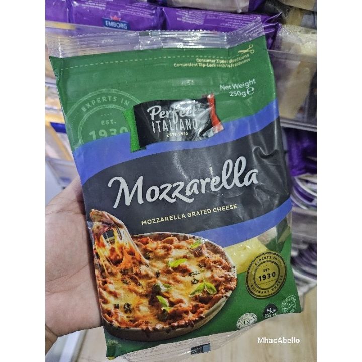 Perfect Italiano Mozzarella grated cheese 250g | Lazada PH