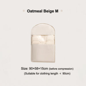 SG Specool® Down Jacket Compression Anti-dust Cover Wardrobe Clothes Storage Bag Transparent Hanging Type Coat Cover Bag