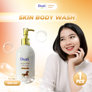 Duzi Skin- Bright Wild Body Wash Sabun Susu Kuda 250ml