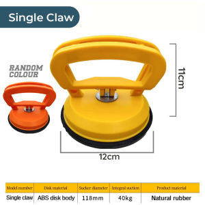 ABS Glass Suction Cup Holder Double Vacuum Suction Cup Dent Puller Dent Drawing Tile Glass Sucker
