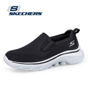 Skechers สเก็ตเชอร์ส รองเท้าผู้ชาย Skechers Men GOwalk Max Clinched Walking Shoes - 216212-BBK Air-Cooled Goga Mat 5-Gen Technology Machine Washable Ortholite