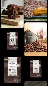 Callebaut Finest Belgian Dark Chocolate Assortment - 2.5kg Pack (70.5% 70-30% 80% 811) Shelf Life 24 Months