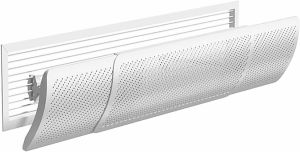 Adjustable Retractable Air Conditioner Deflector Anti-Direct Air Diverter Universal ac Vent Deflector for Optimized Airflow Direction(33.8in/86cm)